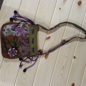 Beautiful wool hippy bag